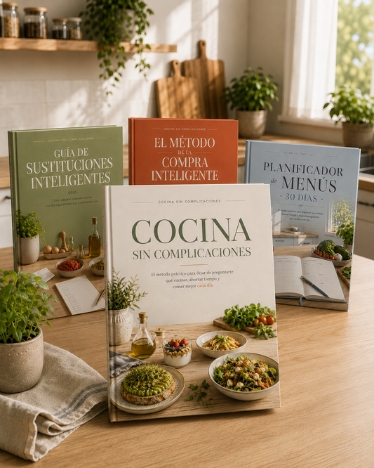 Cocina Sin Complicaciones | El método para dejar de preguntarte qué cocinar cada día